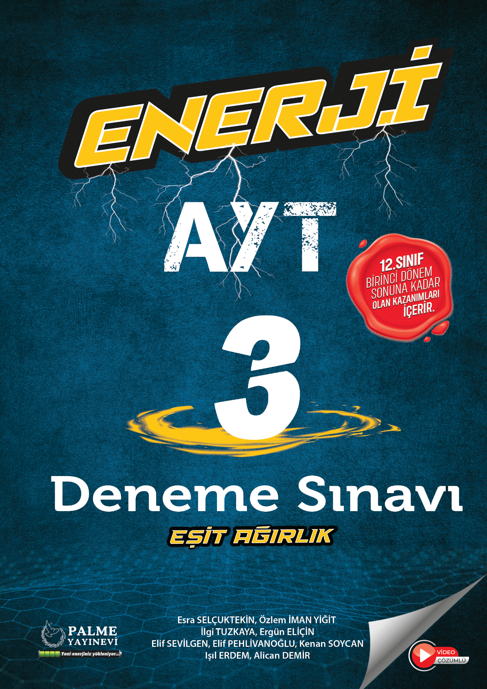 Enerjı̇ AYT 3 Deneme Sınavı-EşİT AğIrlık kapak görseli